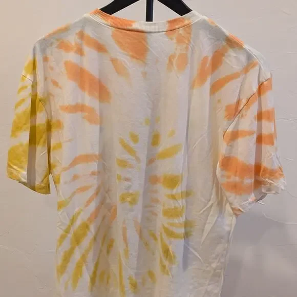 No Boundaries Orange and Yellow Tie-Dye Kids Tee - Picture 2 of 3